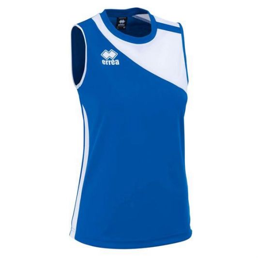 Errea, Maglia Amazon Donna Azzurro-bianco - Dames-sportkleding