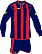 Massport, Kit New Castle _BLU-ROSSO - Voetbaltenues