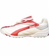 Zeusport, SCARPA CALCETTO GHOST _BIANCO-ROSSO - Zaalvoetbalschoenen