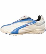 Zeusport, SCARPA CALCETTO GHOST _BIANCO-ROYAL - Zaalvoetbalschoenen