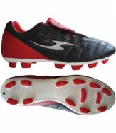 Zeusport, SCARPA CALCIO DEVIL 6 _NERO-ROSSO - Voetbalschoenen (gras)