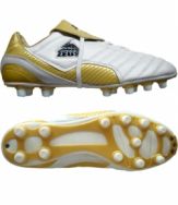 Zeusport, SCARPA CALCIO OCTOBER PU _BIANCO-OROPU - Voetbalschoenen (gras)