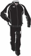 Massport, TUTA OLANDA _NERO-BIANCO - Trainingspakken