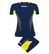 Zeusport, KIt Volley Donna Tuono Blu-giallo - Volleybal