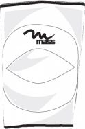 Massport, KNEE PAD CLASH _BIANCO - Accessoires