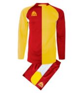 Zeusport, Kit Ares ROSSO-GIALLO-BIANCO - Voetbaltenues