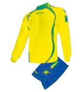 Zeusport, Kit Mercurio Giallo-royal-verde - Voetbaltenues