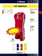 Zeusport, Kit Basket Gentile Bianco - Basketbal
