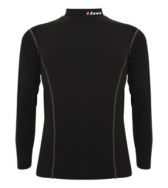 Zeusport, Maglia Lupetto nero - Underwear