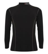 Zeusport, Maglia Lupetto nero - Underwear