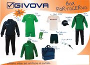 Givova, Box KIt Portocervo Verde-blu - Box kit