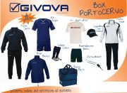 Givova, Box Kit Portocervo Bianco-blu - Box kit