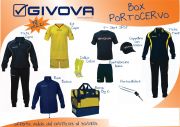 Givova, Box Kit Portocervo blu-giallo - Box kit