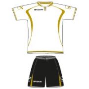 Givova, Pakket 10 tenues KITT02 Ares bianco-gold-nero 0310 - Box kit