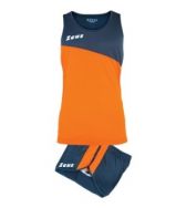 Zeusport, Kit Robert Grigio-arancio fluo - Running