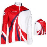 Patrick, CYVIC106 3M rain jas Rood-wit-navy - Cycling collection 2014