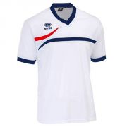 Errea, Maglia Derby Bianco-blu - Voetbalshirts
