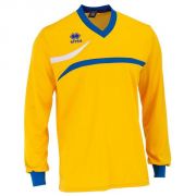 Errea, Maglia Derby LM Giallo-azzurro - Voetbalshirts