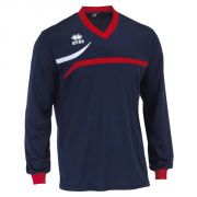 Errea, Maglia Derby LM Blu-rosso - Voetbalshirts