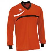 Errea, Maglia Derby LM Arancio-nero - Voetbalshirts