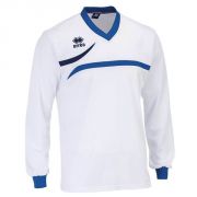 Errea, Maglia Derby LM Bianco-azzurro - Voetbalshirts