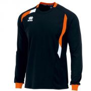 Errea, Maglia Coventry LM Nero-arancio-bianco - Voetbalshirts