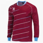 Errea, Maglia Torbay LM Celeste-granata-bianco - Voetbalshirts