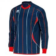 Errea, Maglia Camden LM Blu-rosso-bianco - Voetbalshirts