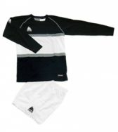 Zeusport, Kit Messina NERO-BIANCO-GRIGIO - Voetbaltenues