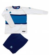 Zeusport, Kit Messina BIANCO-BLU-ROYAL - Voetbaltenues