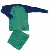 Zeusport, Kit Athos VERDE-BLU - Voetbaltenues