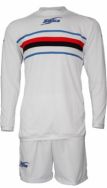 Zeusport, Kit Thor BIANCO-ROSSO-NERO-ROYAL - Voetbaltenues