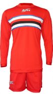 Zeusport, Kit Thor ROSSO-BIANCO-NERO-ROYAL - Voetbaltenues