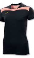 Joma, Free Running Woman Jersey Black salmonfluor - Running