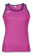 Joma, Katy Woman Sleeveless Jersey Raspberry black - Dames-sportkleding