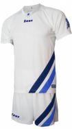 Zeusport, Kit Leon BIANCO-BLU-ROYAL - Voetbaltenues