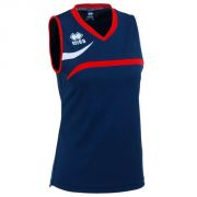 Errea, Maglia Vitoria Donna Blu-rosso - Dames-sportkleding