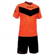 Givova, KITT05 Vittoria fluo 2810 - Voetbaltenues