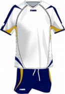 Massport, Kit Valencia _BIANCO-BLU-ORO - Voetbaltenues