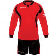 Givova, KITC13 Kit Lampo 1204 rosso blu - Voetbaltenues