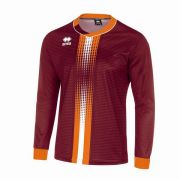 Errea, Maglia Bremen L/S Granata arancio - Voetbalshirts