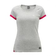 Errea, T-SHIRT DONNA REBECA Grey Melange - Republic Fashion