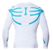 Errea, Technisch onderhemd MIZAR SHIRT L/S AD White Cyan - Underwear