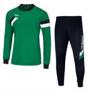 Errea, SET FORWARD ML C/PANTALONE Green black - Trainingspakken