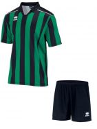 Errea, Set Eyre shirt Skin short Verde nero - Voetbaltenues