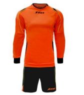 Zeusport, Kit GK Paros Arancio Fluo-Nero-Giallo Fluo - Keepersbenodigdheden 