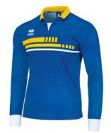 Errea, Maglia Robert L/S Azzurro Yellow White - Voetbalshirts