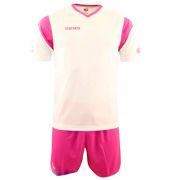 Gems, Kit Match Bianco fuxia - Voetbaltenues