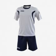 Massport, Kit Sviglia Bianco Blu - Voetbaltenues