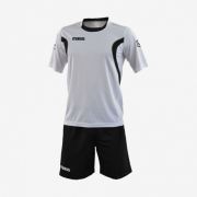 Massport, Kit Sviglia Bianco Nero - Voetbaltenues